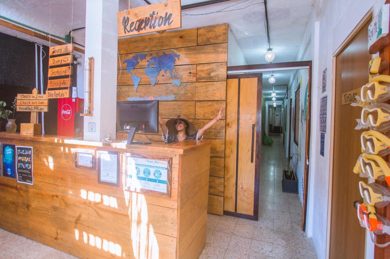 Straw Hat Hostel & Rooftop Bar Тулум Екстериор снимка